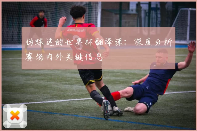 伪球迷的世界杯翻译课：深度分析赛场内外关键信息