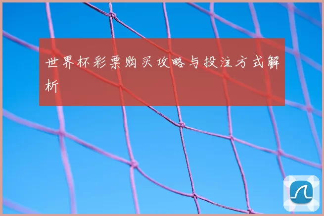 世界杯彩票购买攻略与投注方式解析
